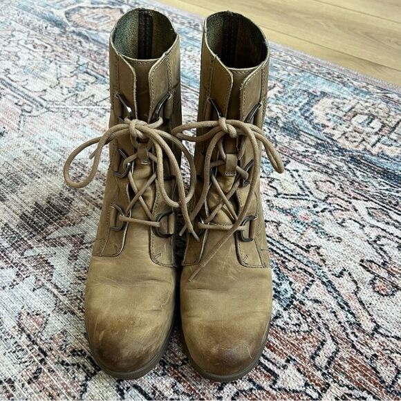 Sorel Joan of Arctic Wedge II Boots in Ash Brown Size 10 NL3018-240 - Picture 9 of 11